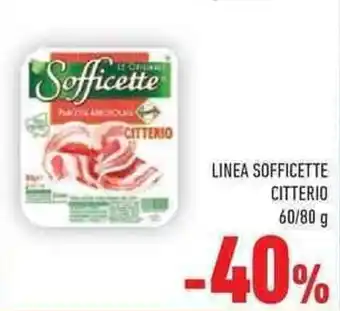 Conad Citterio Linea Sofficette 60/80 g offerta