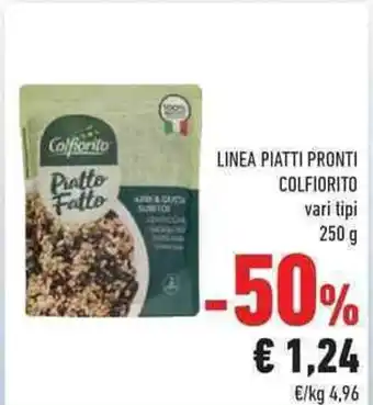 Conad Colfiorito Linea Piatti Pronti vari tipi 250 g offerta