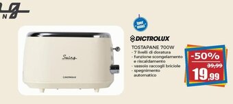 Dictrolux Tostapane 700W