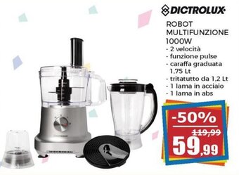 Dictrolux Robot Multifunzione 1000W