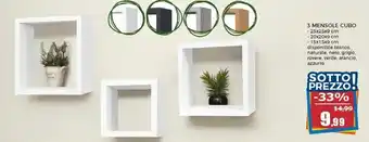 3 Mensole Cubo