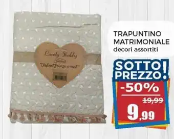Happy Casa Trapuntino Matrimoniale offerta