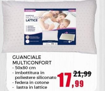 Happy Casa Guanciale Multiconfort 50x80 cm offerta