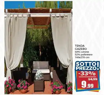 Tenda Gazebo 160x270 cm