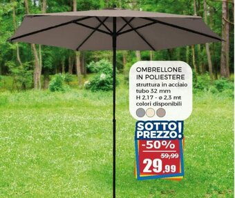 Ombrellone in Poliestere