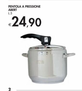 Pentola a pressione abert