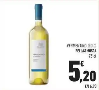 Conad Sella & Mosca Vermentino D.O.C. 75 cl offerta