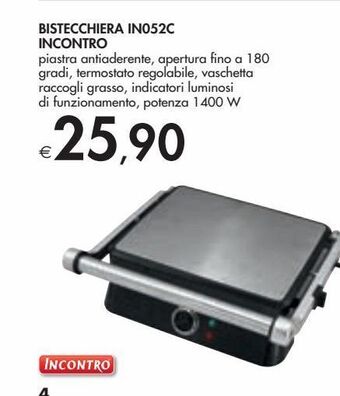 Bennet Bistecchiera in052c incontro offerta