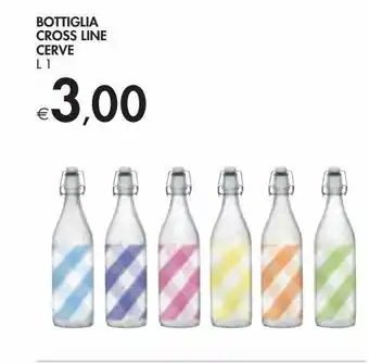 Bottiglia cross line cerve