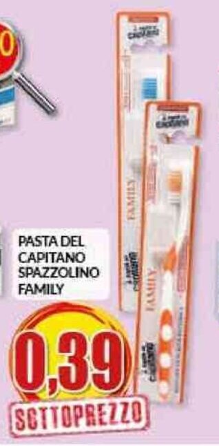 Pasta Del Capitano Spazzolino Family