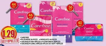 Risparmio Casa Carefree Plus Maxi 36 pezzi offerta