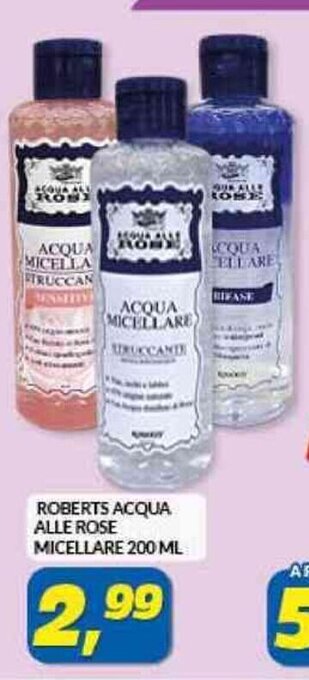 Roberts Acqua Alle Rose Micellare 200 ml