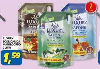 Risparmio Casa Luxury Ecoricarica Mani & Corpo 2 Litri offerta