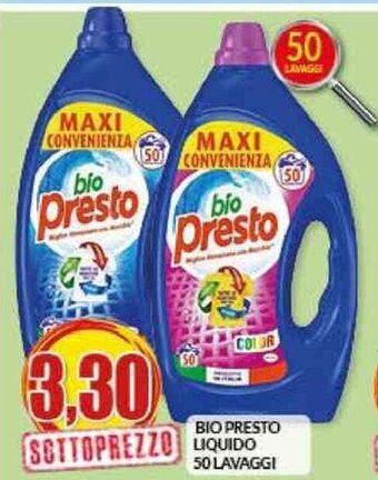 Risparmio Casa Bio Presto Liquido 50 Lavaggi offerta