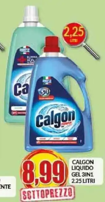 Risparmio Casa Calgon Liquido Gel 3 in 1 2.25 Litri offerta