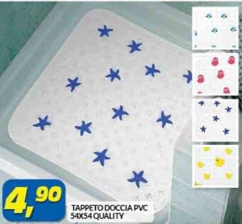 Risparmio Casa Tappeto Doccia Pvc 54x54 Quality offerta