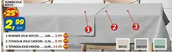 Risparmio Casa Tovaglia Jolie 140x240 offerta