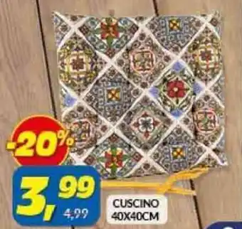 Risparmio Casa Cuscino 40x40cm offerta