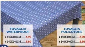 Risparmio Casa Tovaglia Waterproof 140x180cm offerta