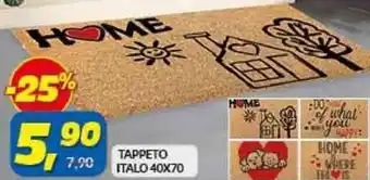Risparmio Casa Tappeto Italo 40 x 70 offerta