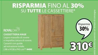 JYSK Cassettiera offerta
