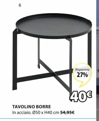JYSK Tavolino offerta
