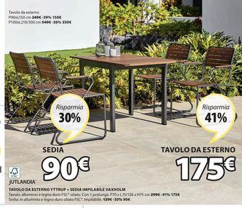 Tavolo da giardino