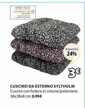 JYSK Cuscino per sedia da giardino offerta