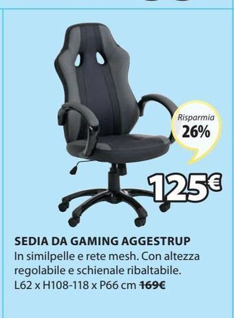 JYSK Sedie offerta