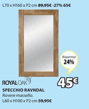 JYSK Specchio offerta