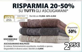 JYSK Asciugamani offerta