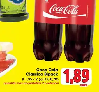 Carrefour Market Coca cola classica bipack offerta