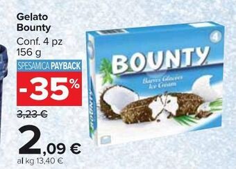 Carrefour Market Gelato bounty offerta