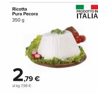 Carrefour Market Ricotta pura pecora offerta