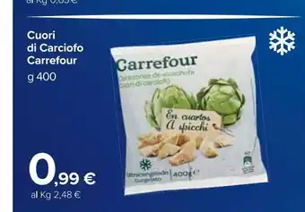 Cuori di carciofo carrefour
