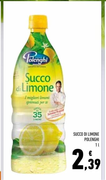 Conad Succo di limone polenghi offerta