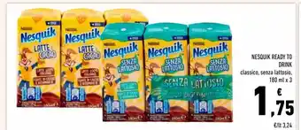 Conad Nesquik ready to drink offerta