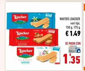 Conad Wafer loacker offerta
