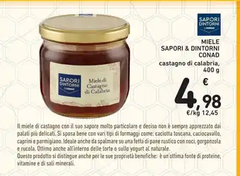 Conad Superstore Miele sapori & dintorni conad offerta