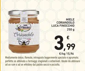 Miele coriandolo luca finocchio 250 g