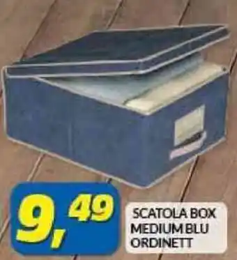 Risparmio Casa Ordinett Scatola Box Medium Blu offerta