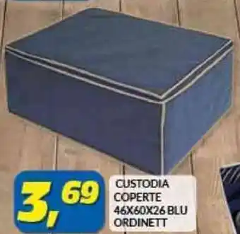 Ordinett Coperte Blu 46x60x26