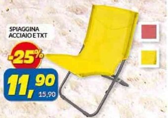 Risparmio Casa Spiaggina Acciaio e Txt offerta