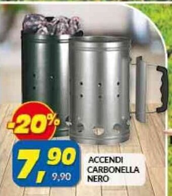 Accendi Carbonella Nero