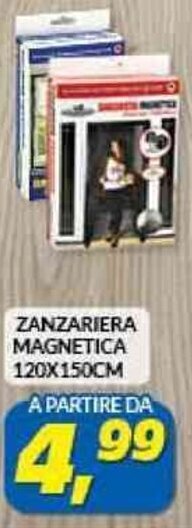 Risparmio Casa Zanzariera Magnetica 120x150cm offerta