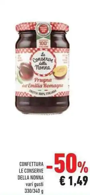 Conad Le Conserve Della Nonna Confettura 330/340 g offerta