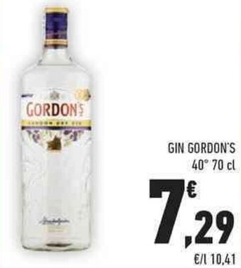 Conad Gin Gordon's 40° 70 cl offerta