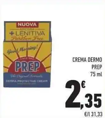 Conad Prep Crema Dermo 75 ml offerta