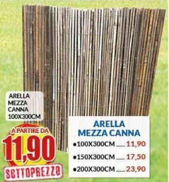 Arella Mezza Canna 100x300cm