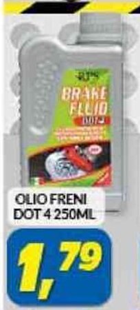Risparmio Casa Olio Freni Dot 4 250ml offerta